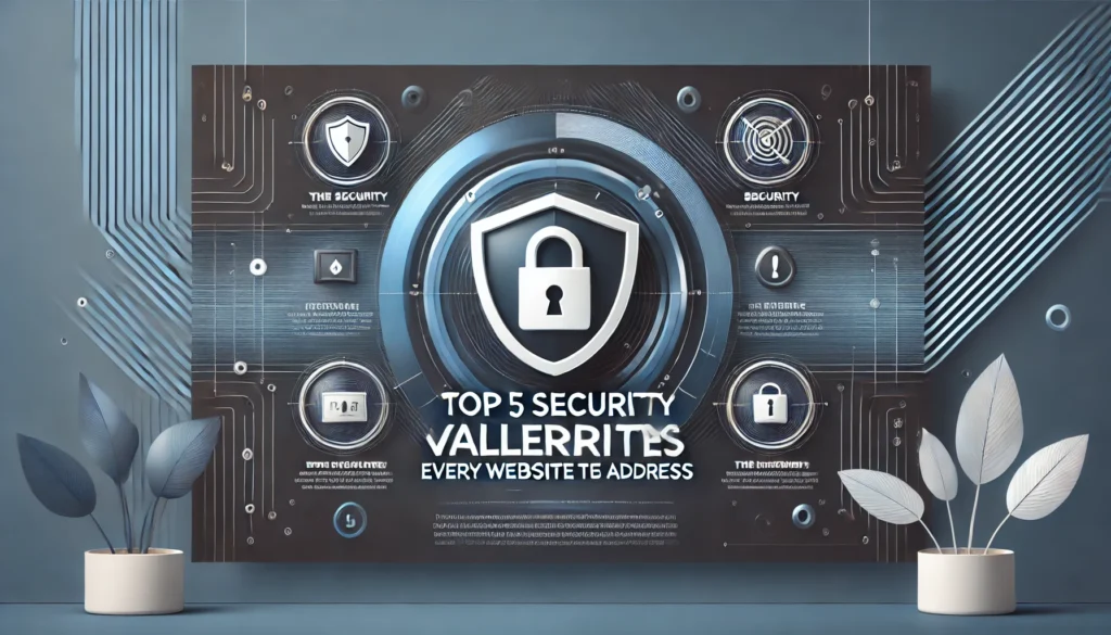 Top 5 Security Vulnerabilities Every Website Should Address