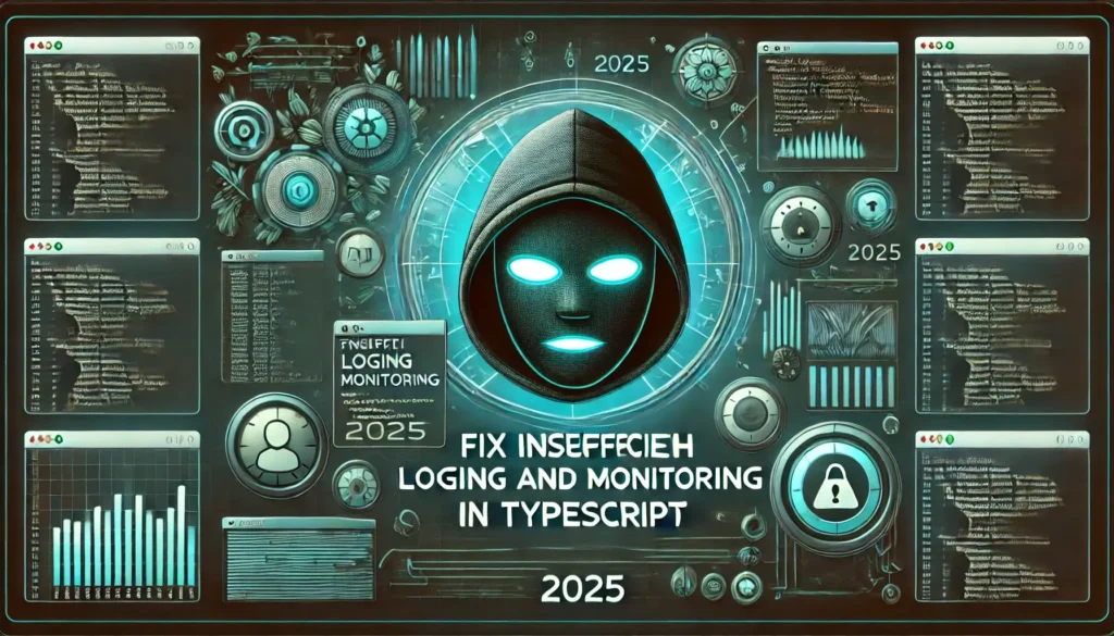 Fix Insufficient Logging and Monitoring in TypeScript: 2025